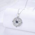 wholesale 925 Sterling Silver Compass Pendant I'd Be Lost Without You Necklace for Women - Traveler's Gift-0-1