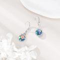 wholesale  Sterling Silver Gemstone Dangle Earrings for Women Jewelry Gifts ( chars)-0-1