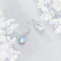 wholesale 925 Sterling Silver Drop Earrings Wholesale With Waterfall Design And Crystal Accents-0-1