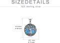 wholesale  Sterling Silver Tree of Life Necklace with Dainty Pendant Irish Jewelry Gift for Women -0-15