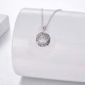 wholesale  Sterling Silver Crystal Tree of Life Necklace for Mother s Day Gifts -0-7