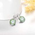 wholesale Sterling Silver Austrian Crystal Hypoallergenic Leverback Earrings Women s Gift-0-68