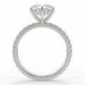 wholesale 10K Wedding Ring with Diamond Accent Band-0-1