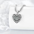 wholesale 925 Sterling Silver Butterfly Photo Locket Pendant Necklaces Gifts for Women-0-2