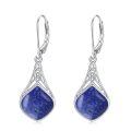 wholesale 925 Sterling Silver Teardrop Drop Earrings Wholesale With Celtic Knots-0-40