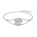 TOUPOP Sterling Silver Stone Tree Of Life Mountain Bracelet For Women-0-0