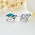 wholesale 925 Sterling Silver Turtle Stud Earrings Animal Lovers s for Women-0-2
