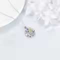 TOUPOP 925 Sterling Silver Guardian Necklace For Women Men-0-5
