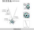 wholesale TOUPOP Sea Turtle Necklace For Women Sterling Silver Abalone Shell Turtle Pendant Necklace Ocean Jewelry Sea Gifts Mothers Day Birthday Gifts For Her Sisters Wife -0-2