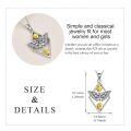 wholesale 925 Sterling Silver Butterfly Pendant With Sun And Moon Elements-0-4