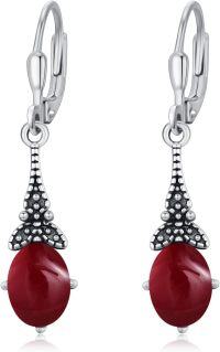 wholesale 925 Sterling Silver Hypoallergenic Leverback Hoop Earrings for Women Dainty Jewelry Gifts-72922-E