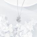 wholesale Sterling Silver Moissanite Zodiac Necklace Lab Created Diamond Gift-0-23