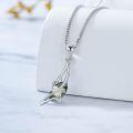 wholesale Sterling Silver Gemstone Pendant Necklace for Women Fine Jewelry Gift-0-38