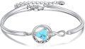 wholesale Sterling Silver Crystal AA Recovery Bracelet Sobriety Jewelry Gifts-0-0