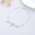 wholesale 14k Gold Moon And Star Bracelet With Zirconia-0-1