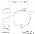 wholesale 14K White Gold Freshwater Pearl Anklet for Women Elegant Beach Foot Chain Gift-0-10