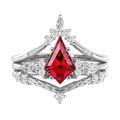 wholesale 925 Sterling Silver Amethyst Zircon Rings Wholesale With Intricate Design-0-0