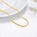 wholesale 18K Gold Rope Chain Necklace - Thin & Durable Jewelry for Women -0-2