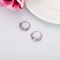 TOUPOP Sterling Silver Crystal Earrings Leverback Dangle Gift For Women-0-5