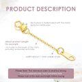 wholesale 14K Gold (Au585) Hypoallergenic Nickel-Free Jewelry Extender Chain - 1/2/3 Inch Lengths-0-2