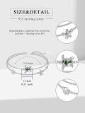 wholesale 925 Sterling Silver Turtle & Starfish Charm Adjustable Bracelet for Women and Girls Gift-0-1