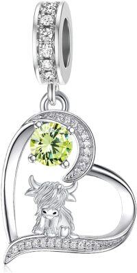 wholesale 925 Sterling Silver Highland Cow Sunflower Dangle Stud Leverback Hoop Earrings-08-August