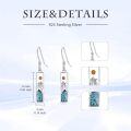 wholesale Mustard Seed Earrings For Women 925 Sterling Silver Turquoise Mountain Earrings Faith Religious Christian Mustard Seed Jewelry Christmas Gifts For Women -0-1