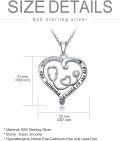 wholesale 925 Sterling Silver Heart Shaped Stethoscope Caduceus Angel Wings RN Pendant Necklace-0-3