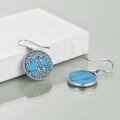 wholesale Sterling Silver Crystal Sister Earrings Birthday Gift for Sisters-0-49