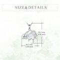 wholesale 925 Sterling Silver Sheep Shape Mother of Pearl Shell Pendant Necklace Animal s for Women-0-5
