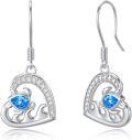 wholesale TOUPOP Sea Turtle Earrings S925 Sterling Silver Sea Turtle Jewelry -0-0