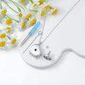 wholesale Sterling Silver Cardinal Pendant Necklace Memorial Sympathy Gift for Women Mom Wife-0-4