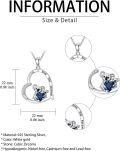 wholesale Sterling Silver Crystal Sloth Giraffe Panda Koala Highland Cow Necklace-0-1
