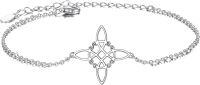 wholesale 925 Sterling Silver Witch's Knot Celtic Cross Charm Bracelet for Women and Girls  Ideas-Witches knot bracelet 2