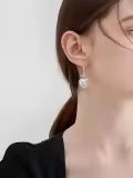 TOUPOP Sterling Silver Moonstone Hummingbird Butterfly Dangle Earrings-0-4