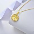 wholesale Gold Plated 925 Sterling Silver Tree of Life Heart Pendant Necklace for Women-0-3