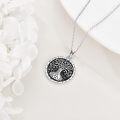 wholesale 925 Sterling Silver Tree of Life Pendant Norse Jewelry for Women Girls-0-4