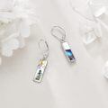 wholesale 925 Sterling Silver Mountain And Tree Leverback Earrings-0-2