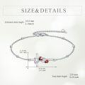 wholesale 925 Sterling Silver Cross Bracelet with Ladybug Charm for Women Birthday Gift for Mom-0-4