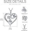 wholesale 925 Sterling Silver & Birthstone Crystal Elephant Pendant Necklace for Women, Adjustable 18 Rolo Chain, Gift for Mom-0-3