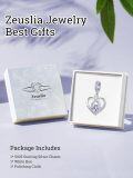 wholesale 925 Sterling Silver Heart Birthstone Charms for Bracelets Jewelry Gifts-0-2