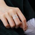 wholesale 925 Sterling Silver Faith Ring Adjustable Open Christian Jewelry Gift for Women-0-3