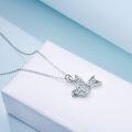 wholesale 925 Sterling Silver Dovetail Filigree Pendant Necklaces for Women - Mother's Day Gifts-0-3