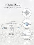 wholesale 925 Sterling Silver Celtic Knot Bracelet Wholesale With Moonstone Accents-0-1