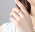 wholesale 925 Sterling Silver Stackable Adjustable Open Rings for Women Christmas Gift for Her Wife Mother Girlfriend-0-1