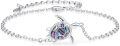 wholesale 925 Sterling Silver Abalone Shell Sea Turtle Charm Bracelet for Women - Adjustable Ocean -0-0