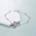 wholesale 925 Sterling Silver Dragonfly Bracelet With Delicate Chain And Beads-0-1