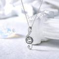 wholesale 925 Sterling Silver Never Give Up Basketball Infinity Pendant Necklace for Women-0-2
