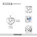 TOUPOP Sterling Silver Photo Locket Necklace For Nurse Doctor Gift-0-2