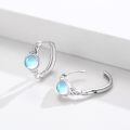wholesale 925 Sterling Silver Moonstone Celtic Knot Wholesale And Earring Set-0-4